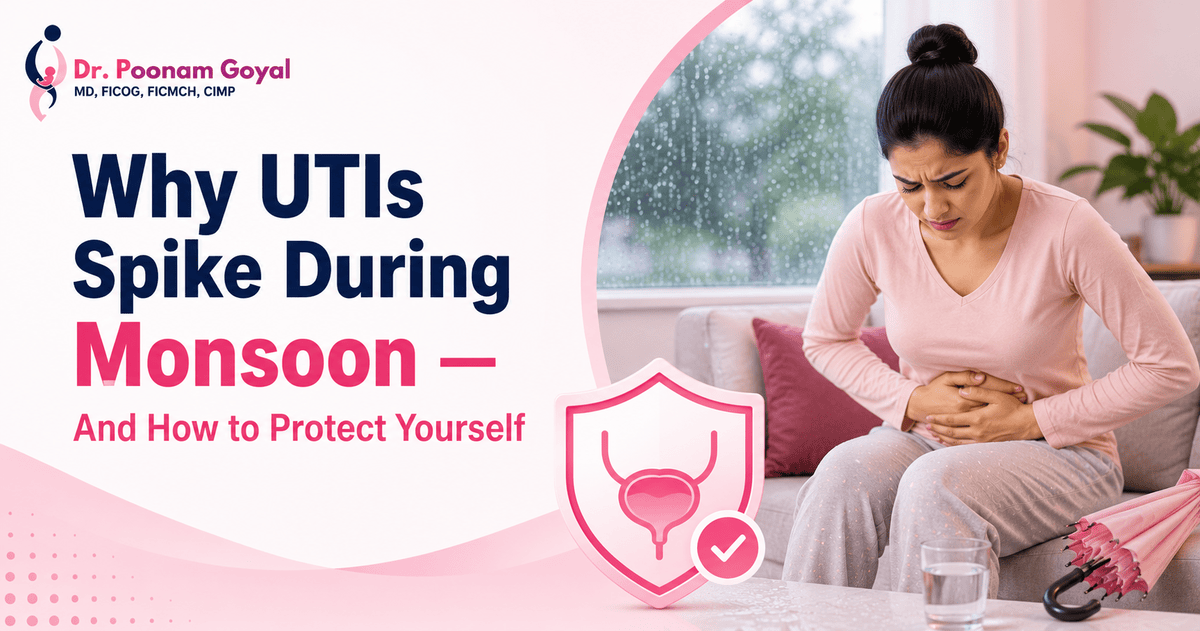 Why UTIs Spike During Monsoon — And How to Protect Yourself